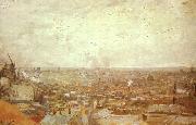 Vincent Van Gogh, Blick vom Montmartre